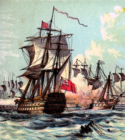 Lord Howes Victory, 1794 c1850-talet av Unbekannt