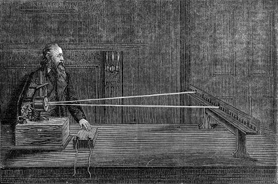 Lord Kelvins spegelgalvanometer, 1876 av Unbekannt