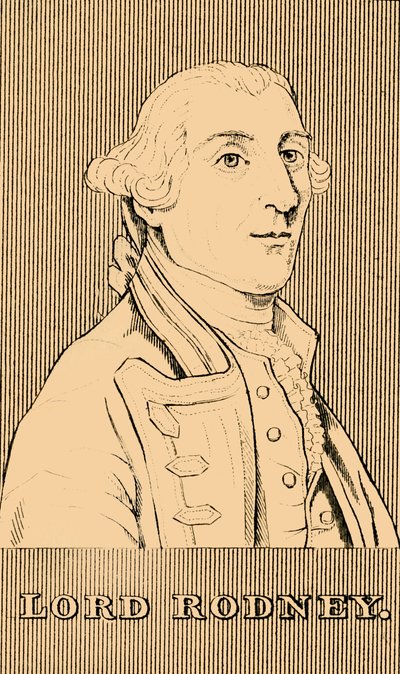 Lord Rodney, 1718-1792, 1830. av Unbekannt