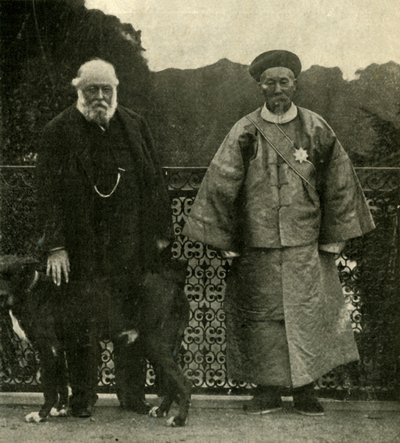 Lord Salisbury och Li Hung Chang, 1901. av Unbekannt
