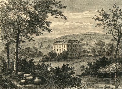 Lord Thurlows hus, Knights Hill, c1878. av Unbekannt