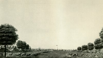 Lord Wellesley granskar livvakten vid Ballygunge, c1770, c19250. av Unbekannt