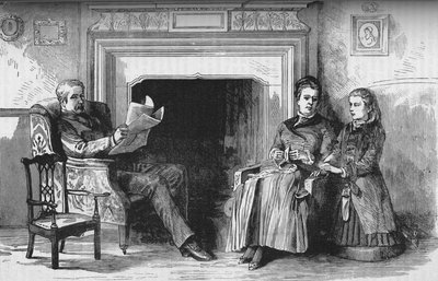 Lord och Lady Wolseley och deras dotter, c1882-85 av Unbekannt