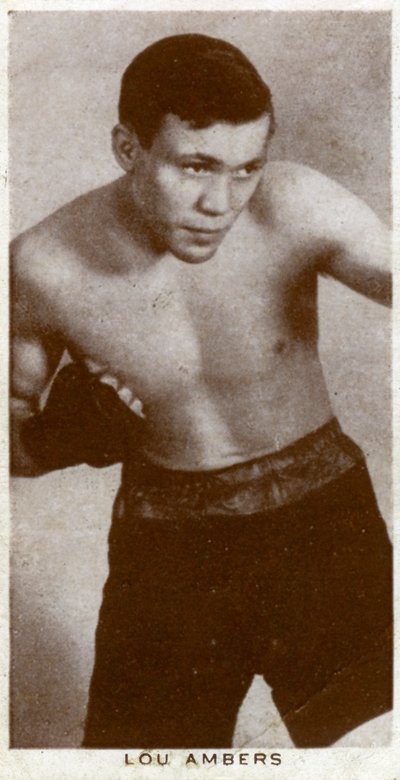 Lou Ambers, amerikansk boxare, 1938 av Unbekannt