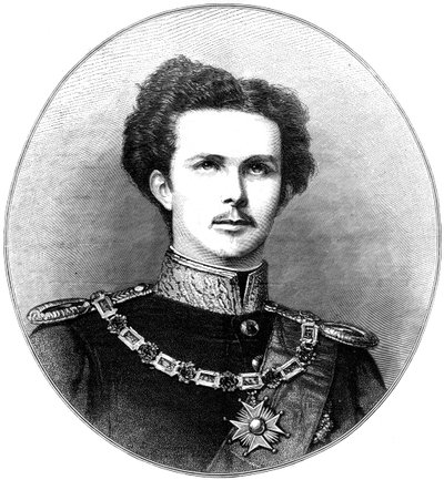Ludvig II, kung av bayern, 1800-talet av Unbekannt