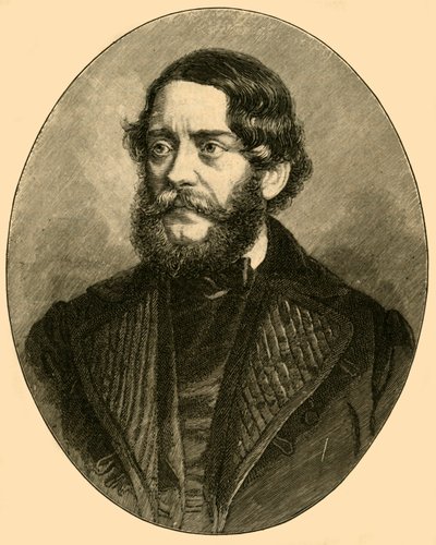 Louis Kossuth, ungersk advokat och politiker, ca 1850-talet ca 1890. av Unbekannt