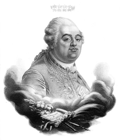 Ludvig XVI, kung av Frankrike, 1816 av Unbekannt