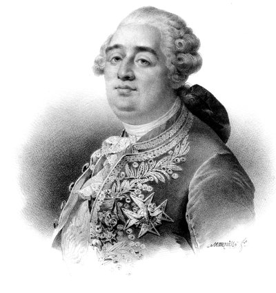 Ludvig XVI, kung av Frankrike, 1816 av Unbekannt