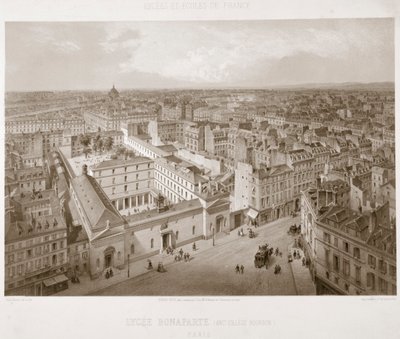 Bonaparte High School, Paris, 1867 av Unbekannt