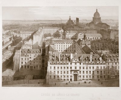 Lycée av Louis-le-Grand, Paris, 1867 av Unbekannt