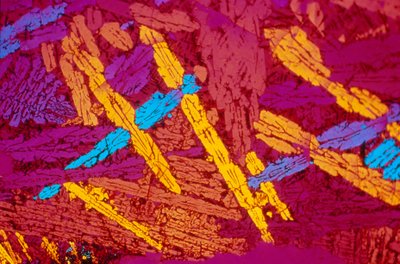 MINERALER, LM Romersk slagg (tunn sektion) av Unbekannt