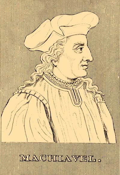 Machiavelli, 1469-1527, 1830. av Unbekannt