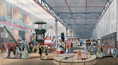 Machinery Hall, Crystal Palace Exhibition, London, 1851 av Unbekannt