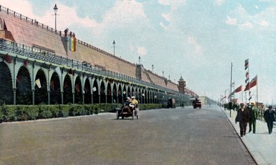 Madeira Road motorbana, Brighton, East Sussex, c1900-c1920s av Unbekannt