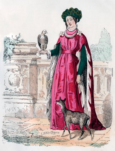 Madeleine av Valois, prinsessan av Viana, 1460 1882-1884 av Unbekannt