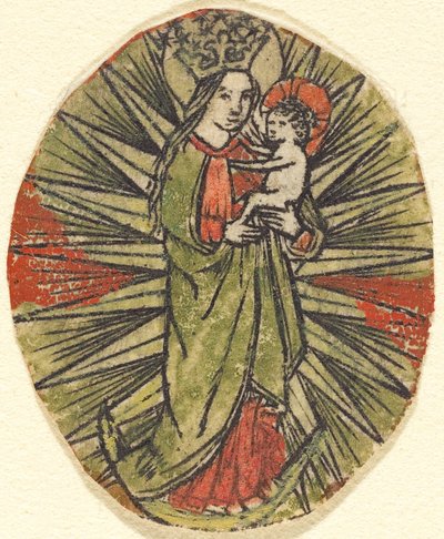 Madonna och barn, ca. 14501470. av Unbekannt