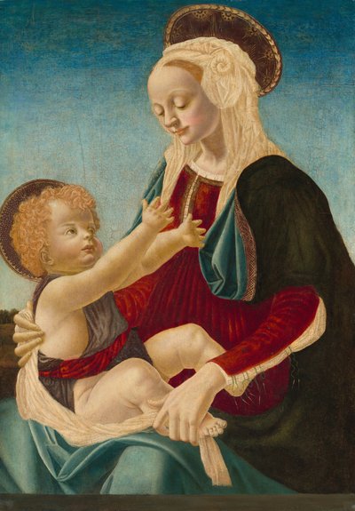 Madonna och barn, ca. 14701480. av Unbekannt