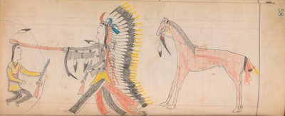 Maffet Ledger: Ritning, ca. 1874-81. av Unbekannt