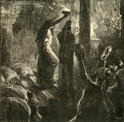 Magi Round the Sacred Fire, 1890. av Unbekannt