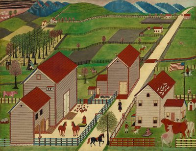 Mahantango Valley Farm, sent 1800-tal. av Unbekannt