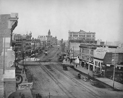 Main Street, Winnipeg, Manitoba, c1897. av Unbekannt