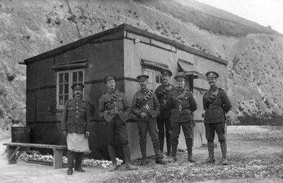 Huvudvakt, kunglig sjödepå, Fleet House och Archcliffe Fort, Dover, c1916 av Unbekannt