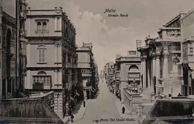 Malta - Royal Route, c1900 av Unbekannt