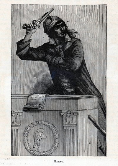 Marat, 1882 av Unbekannt