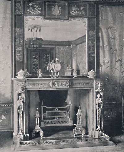 Marmormantel, 1939 av Unbekannt