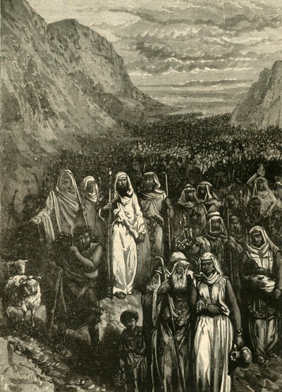 Israeliternas mars, 1890. av Unbekannt