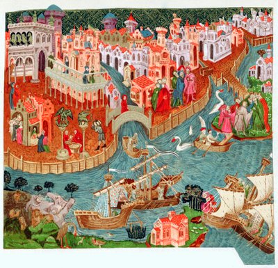 Marco Polo, venetiansk köpman och upptäcktsresande, 1300-talet av Unbekannt