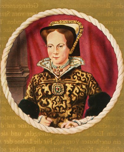 Maria den katolska, 1933. av Unbekannt
