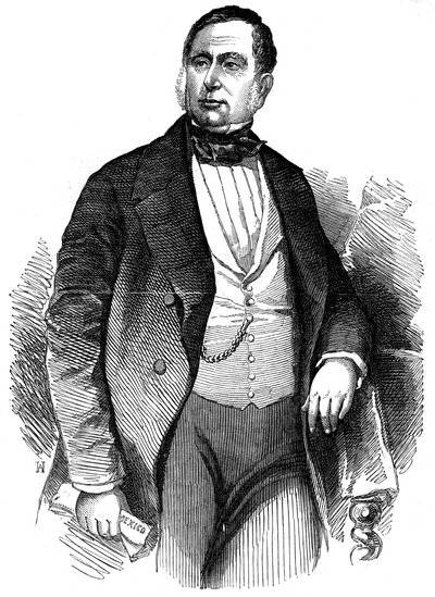 Mariano Arista, mexikansk general och politiker, 1853 av Unbekannt
