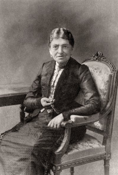 Marie-Louise Jay Cognacq, fransk återförsäljare, 1912 av Unbekannt