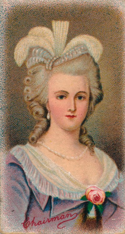Marie Antoinette 1755-1793, drottning av Frankrike, 1912 av Unbekannt