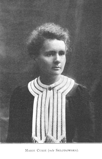 Marie Curie, polskfödd fransk fysiker, 1910 av Unbekannt