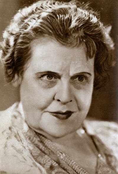 Marie Dressler, kanadensisk skådespelerska, 1933 av Unbekannt