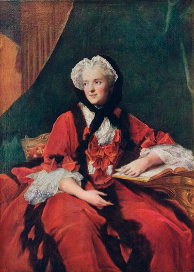 Marie Leczinska, 1703-1768 drottning av Frankrike, 1909. av Unbekannt