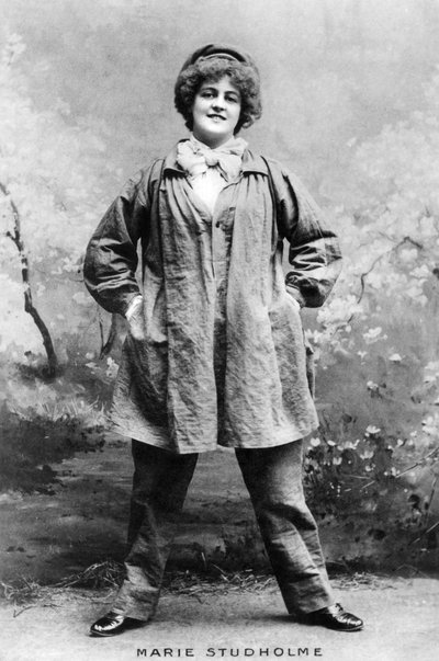 Marie Studholme 1875-1930, engelsk skådespelerska, 1900-tal av Unbekannt