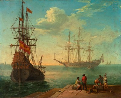 Marine, 1700-tal. av Unbekannt