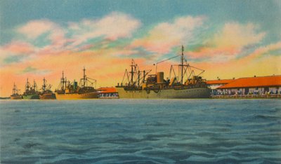 Marine Terminal, Barranquilla, c1940-talet av Unbekannt