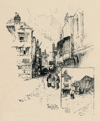 Market Street, Windsor, 1895 av Unbekannt