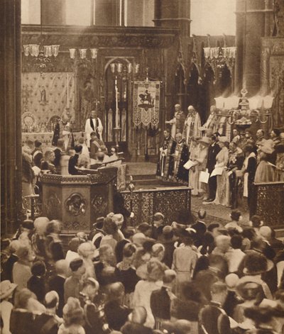 Gift i Westminster Abbey, 26 april 1923, 1937 av Unbekannt