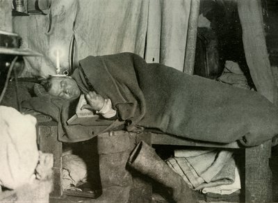 Marston i sin säng, c1908, 1909. av Unbekannt