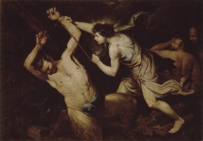 Marsyas och Apollo av Unbekannt
