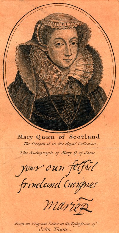 Mary, drottning av Skottland, 1542-1587 av Unbekannt