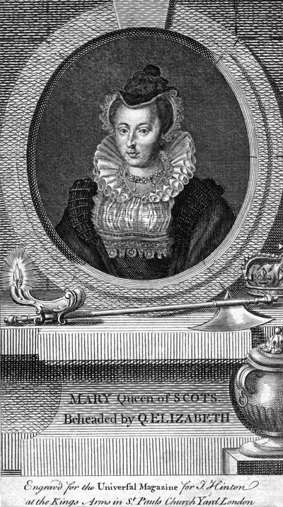 Mary, drottning av Skottland, 1542-1587 av Unbekannt