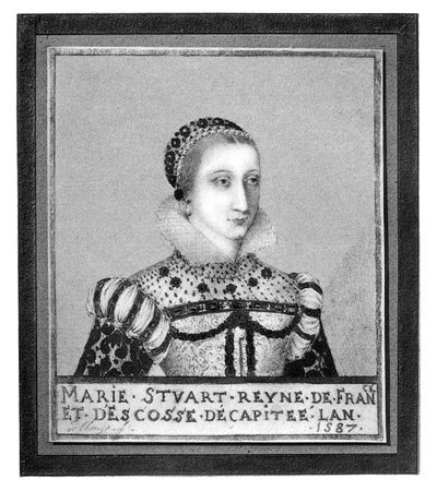 Mary, drottning av Skottland, 1587, 1896 av Unbekannt