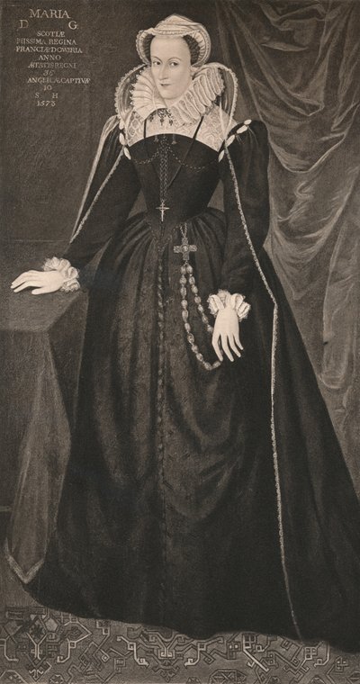 Mary, Queen of Scots, c1500-talet, 1904 av Unbekannt