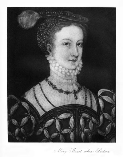 Mary Stuart vid sexton, 1907 av Unbekannt